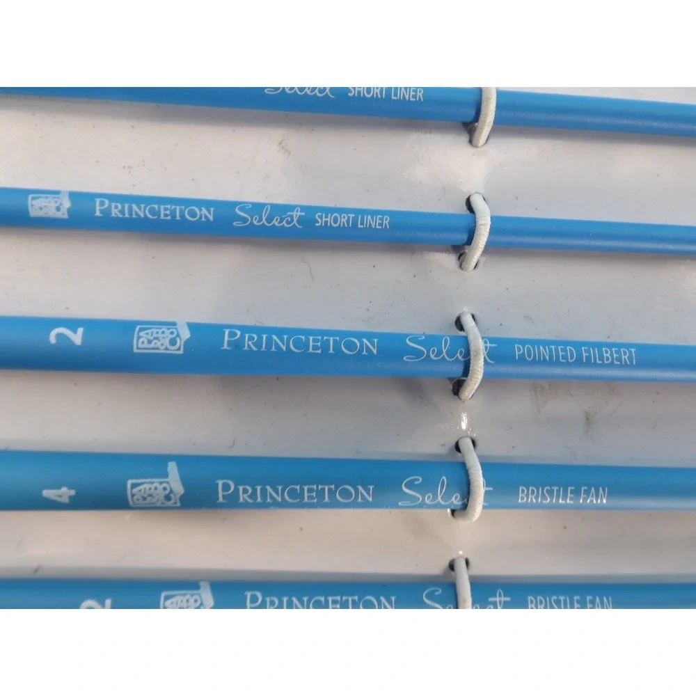 Princeton Select Artiste Brushes set of 6 & Atlas Red Sable brush set of 3